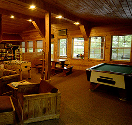 salle de récréation